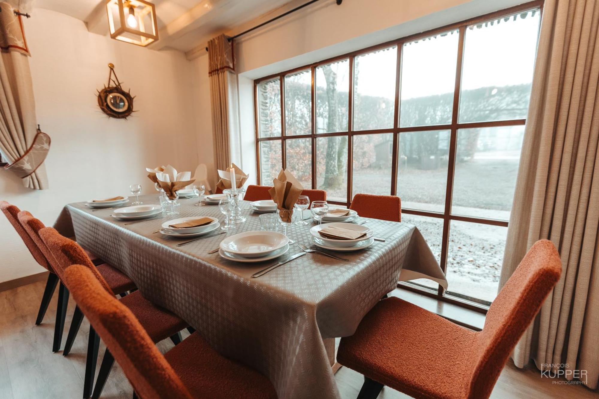 Le Grand Cerf 25 Pers, Malmedy- Chalet Rustique, Jardin Exterior foto